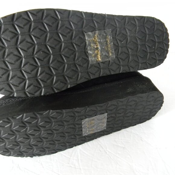 Muk Luks Faux Fur Ankle Boots - Addison BLACK FOLDOVER SHERPA LINED SZ 7 - Picture 4 of 5